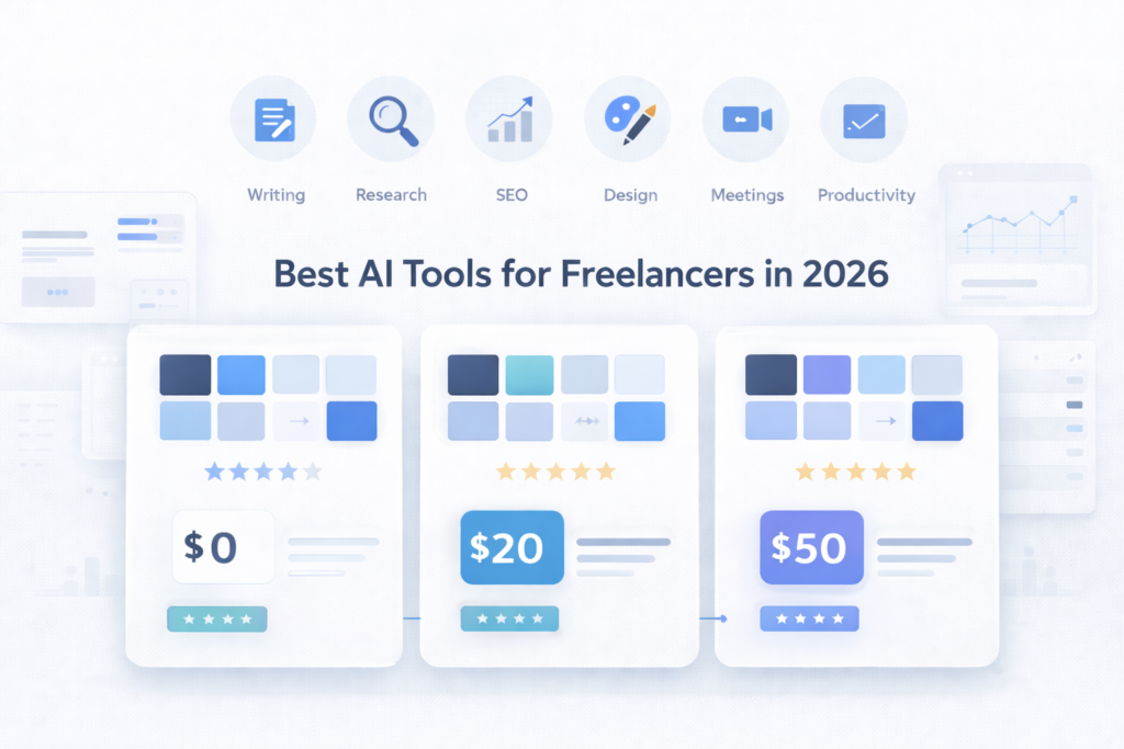 AI tools stack for freelancers in 2026